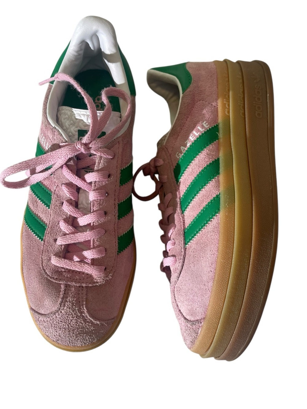 Women’s Adidas Gazelle Bold platform sneakers size 6 (37 1/3)